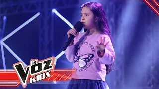 Allegra sings  'Titanium' | The Voice Kids Colombia 2021