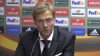 Liverpool 1-1 Rubin Kazan - JURGEN KLOPP'S POST MATCH PRESS CONFERENCE (IN FULL)