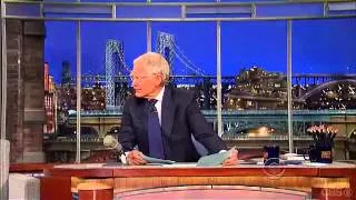 Robert on Letterman