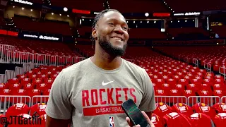 Bruno Fernando | Houston Rockets Shootaround 10-19-2022