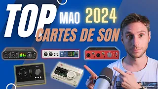 mon TOP des CARTES DE SON / INTERFACES AUDIO pour 2024 !