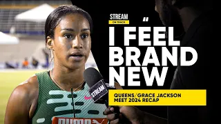 BRIANA WILLIAMS clocks 7.11s in season opener! | Queen's Grace Jackson Recap || On Track