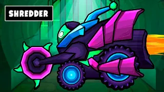 Car Eats Car 3 - Which Car without Wheels Will Defeat New Shredder Boss?