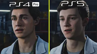 Spider Man Remastered vs Original PS4 Pro vs PS5 Early 4K Graphics Comparison
