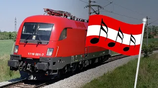 ÖBB Taurus playing the Austrian National Anthem