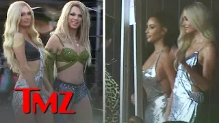 Kim Kardashian On Set for Paris Hilton's New Music Vid, 'Best Friend's Ass' | TMZ