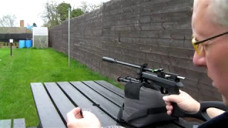 SMK CP2 Air Rifle test Mod 15 Metres 17:04:2018