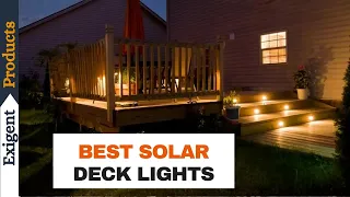 ✅ Top 5 Best Solar Deck Lights in 2024 [LED Deck Lights]