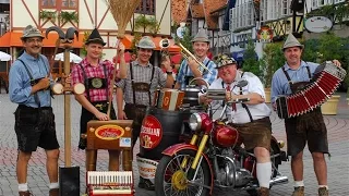 Choppmotorrad und Freunde Musikanten