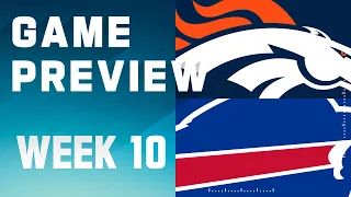 Denver Broncos vs. Buffalo Bills | 2023 Week 10 Game Preview