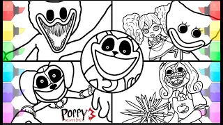 km Poppy Playtime Chapter 3 New Colpring Pages   How too Color All New  Bosses
