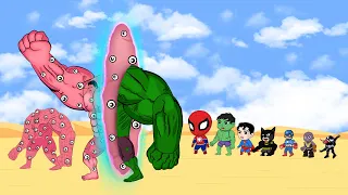 Rescue SUPERHERO: HULK & SPIDERMAN -Evolution Mystery Superhero BaBy-The Magical Circle Of Evolution