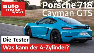 Porsche 718 Cayman GTS: Was kann der 4-Zylinder mit 365 PS? - Test/Review | auto motor und sport