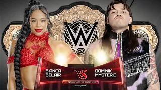 WWE 2K23 - Bianca Belair VS Dominik Mysterio | WWE