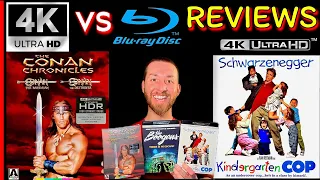 Kindergarten COP 4K UHD CONAN The Barbarian & Destroyer 4K UHD vs Blu Ray Comparison Reviews Boogens