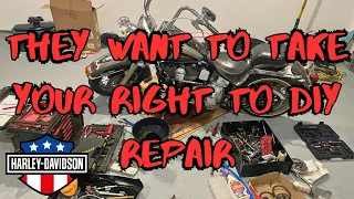 Harley Repair is a FIGHT to DIY (Harley Doesn't Want You Touching it!)