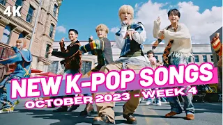 NEW K-POP SONGS | OCTOBER 2023 (WEEK 4)