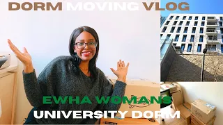 Dorm Moving Vlog (Ewha Womans University E-House Dorm) | Life in Korea Vlog 🇰🇷