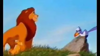 the lion king; Simba and his father / another day in paradise