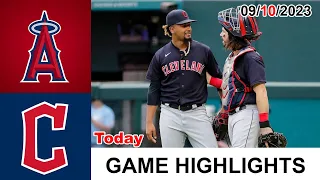 Los Angeles Angels vs Cleveland Guardians HIGHLIGHTS GAME [TODAY] September 10, 2023