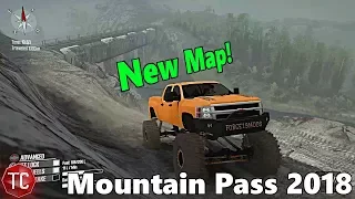 SpinTires MudRunner Mods: NEW MAP! Mountain Pass 2018