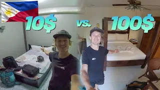 10$ vs. 100$ Room in the Philippines