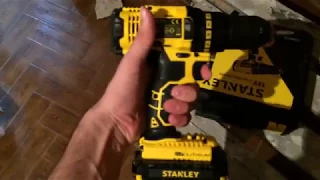 Купил шуруповерт Stanley scd20s2K