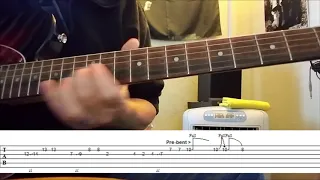 How To Play The Guitar Solo from SOMETHING by the Beatles