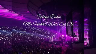 LIVE ! CELINE DION - MY HEART WILL GO ON 🌊 THE AUDIENCE GOES CRAZY 🔥
