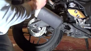 Yamaha MT 03 R3 Exhaust DIY Modification