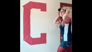 Cleveland Indians Fans Celebrating Opening Day in Quarantine