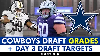 Cowboys Draft Grades Day 2: Cooper Beebe, Marist Liufau Drafted In Rounds 2-3 + Day 3 Draft Targets