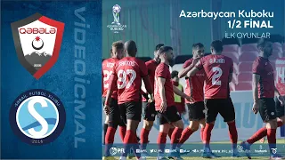 Azərbaycan Kuboku 2022/2023 yarımfinal (ilk oyun), "Qəbələ" 3-2 "Səbail"