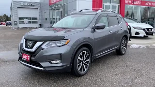 2017 Nissan Rogue SL at Clarington Nissan