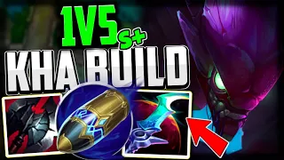 How to Play Kha'Zix Jungle & CARRY (BEST 1v5 JUNGLE ROUTE👌) | Kha'Zix Guide S13 League of Legends