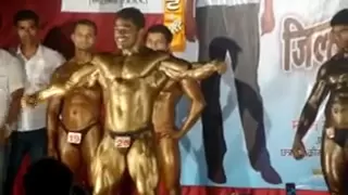 Mahesh patil Dancing Pose - Indian Bodybuilder