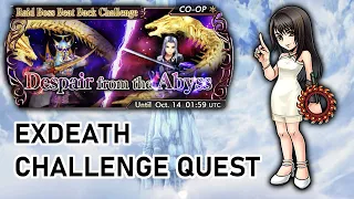 [DFFOO] Challenge Quest: Despair Gathering From Afar - Exdeath Raid