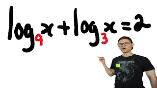 Bases are different? Here's what to do .. Solving Logarithmic Equations with Different Bases