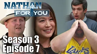 Nathan.... I don't know if you can do that voice bro! - Nathan For You S3E7 REACTION