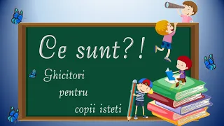 10 ghicitori pentru copii isteti 🧠⁉️ ghiceste Ce sunt ?!