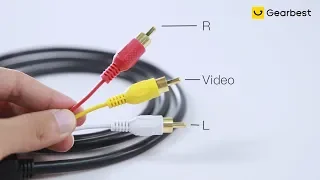 HDMI to 3 RCA Conversion Line Cable Converter Adapter - Gearbest.com