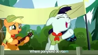 MLP:FiM | Equestria, The Land I Love [Lyrics on Screen] [HD]