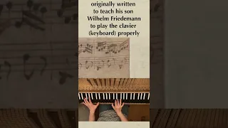 J. S. Bach on clavichord: WTC I Prelude No. 5 in D major BWV 850/바하 평균율 1권 프렐류드 5번 디 메이져 클라비코드