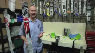 BackSide Elevated Education Episode 3 - Trimming Climbing Skins to fit skis