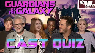 How Well Do The Guardians Of The Galaxy KNOW Their Guardians?! - Cast Quiz (GotG Vol 3)