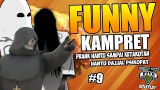 FUNNY KAMPRET !! PRANK JADI HANTU TAKUTIN WARGA 😂 SAMPAI KENCING DI CELANA 😂 WKWK | GTA V ROLEPLAY