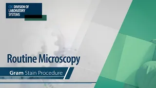 Routine Microscopy – Gram Stain Procedure