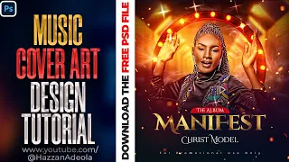 How To Create A Music Cover Art Design In Photoshop