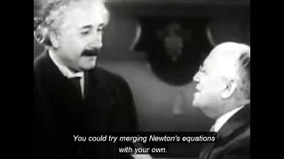 Albert Einstein being rude
