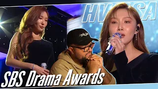 HWASA 'LMM' SBS Drama Awards REACTION